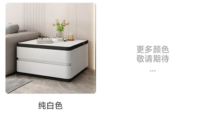 Design Minimalist Side Table Sofa Modern Elegant Unique Luxury Side Cabinets With Storage Mesita Auxiliar Furniture Living Room