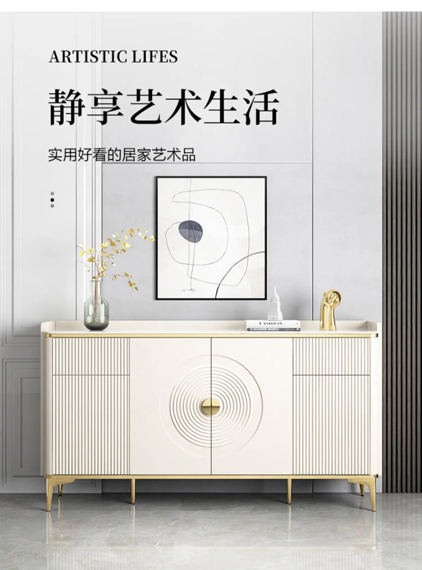 Large Household Living Room Cabinets European Metal Legs Glam Luxury Living Room Cabinets Nordic Modern Szafka Vintage Furniture