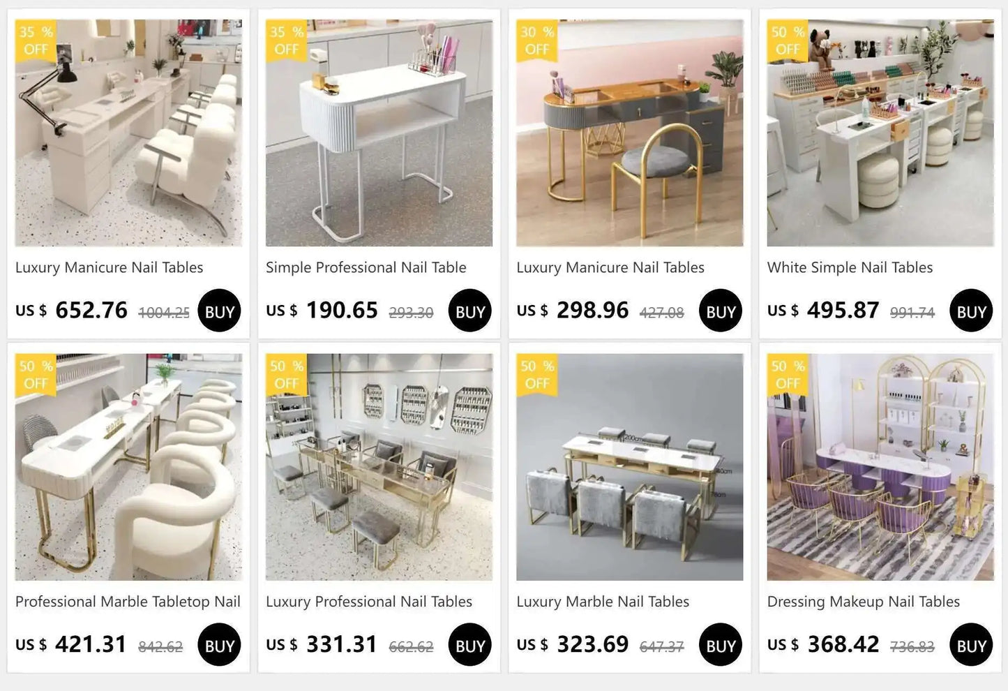 Simple Professional Nail Table Modern Luxury Nail Artist Manicure Table Wooden Storage Mesa De Manicure Salon Furniture KMNT