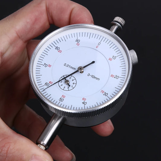 0-10mm Dial Indicator 0.01 Resolution Dial Indicator Gauge Tool Precision Meter Dial Test Indicator Instrument Tools