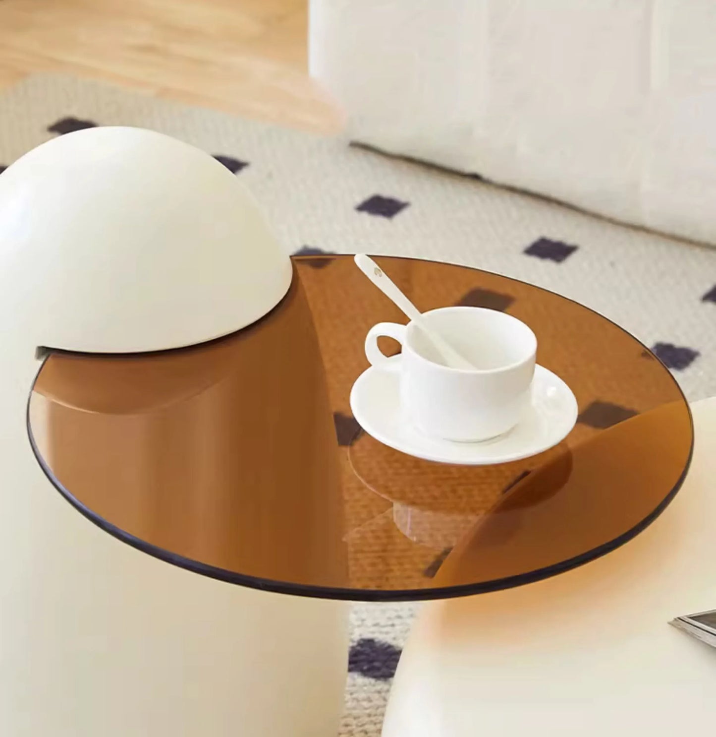 Living Room Unique Coffee Tables Cute Elegant White Classic Coffee Tables Round Nordic Muebles Para El Hogar Home Furniture