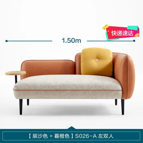 Designer Minimalist Sofa Lounge Luxury Elegant Elegant Modern Sofas Lazy Relaxing Sillas Para Sala De Estar Library Furniture