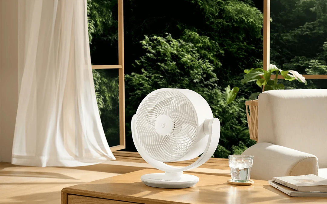NEW Xiaomi Mijia DC Inverter Desktop Circulation Fan Smart Three-Dimensional Lightweight Desktop Electric Fan Mi home App