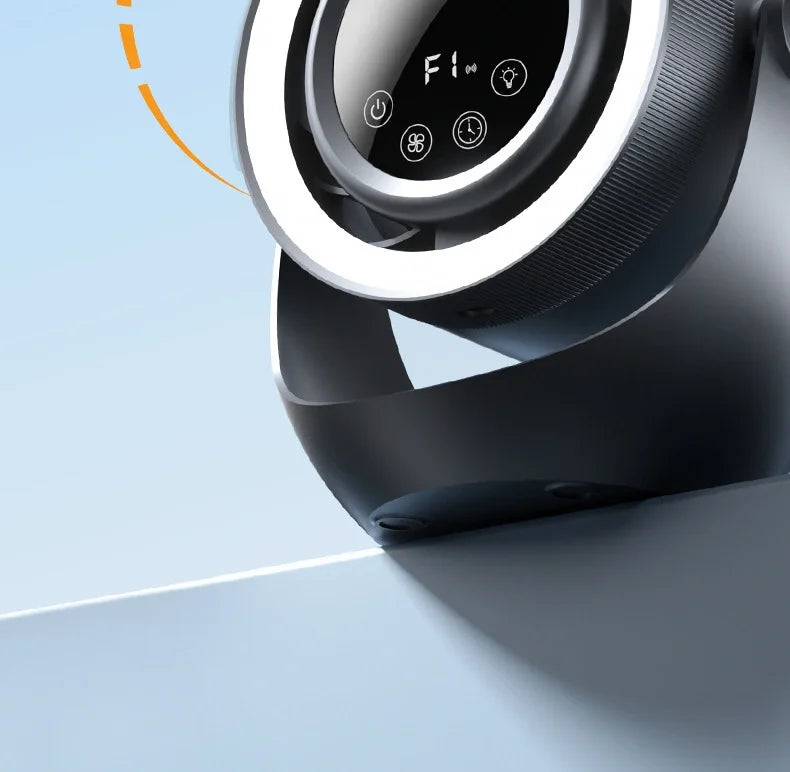 New Remote Control Smart Appliances 5000mAH touch screen remote control desktop high speed circulation fan style bladeless fan