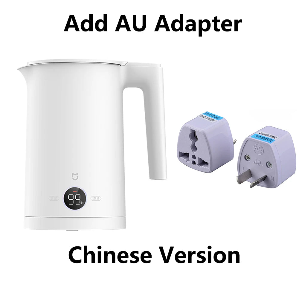 XIAOMI MIJIA Constant Temperature Electric Kettles P1, Quiet Edition LED Display Four Thermos Modes 220V Kettle Tea Coffee 1800W