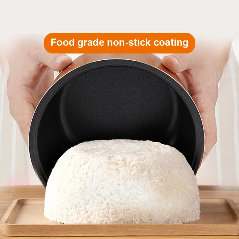 12V 24V Mini Rice Cooker Car Truck Soup Porridge Cooking Machine Food Steamer Electric Heating Lunch Box Meal Heater Warmer 2L
