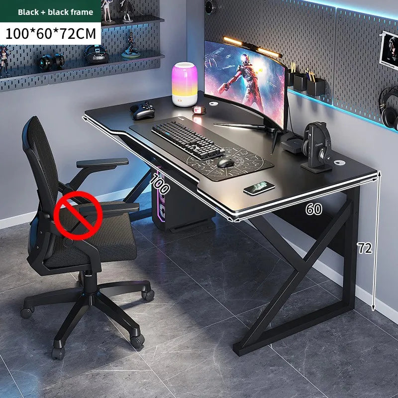 Computer desk Home desk Student learning writing desk Simple game e-sports table Workbench desk