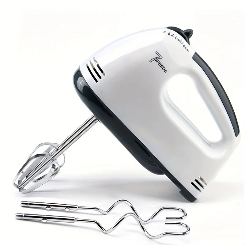 Electric Hand Mixer Kitchen Beater Spiral Whisk Stand Cake Baking Food Blender Egg Beater Cream Dough Hand Electric Mixer