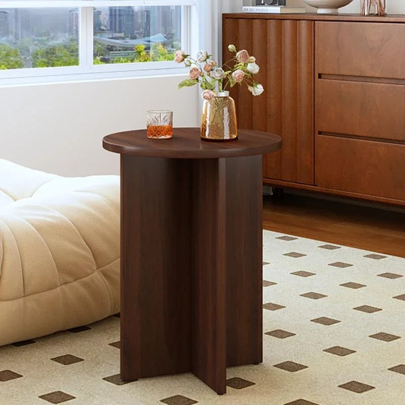 Lounge Retro Bedside Table Small Sofa Side Coffee Round Cafe Sofa Tables Homestay Cabinet Mesa Para Balcon Bedroom Furniture