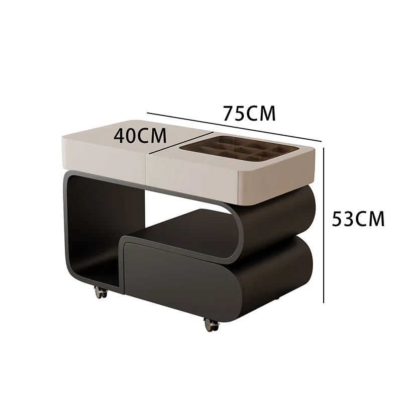 Simple Style Side Table Sofa Aesthetic Modern Style Coffee Tables Storage Drawers Mesa De Centro Sala Living Room Furniture