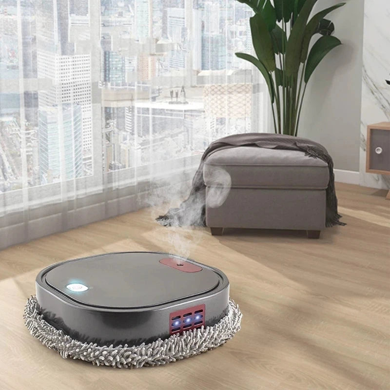 NEW Rechargeable Smart Sweeping and Mop Robot Vacuum Cleaner Dry and Wet mopping robot Home Appliance with Humidifying Spray