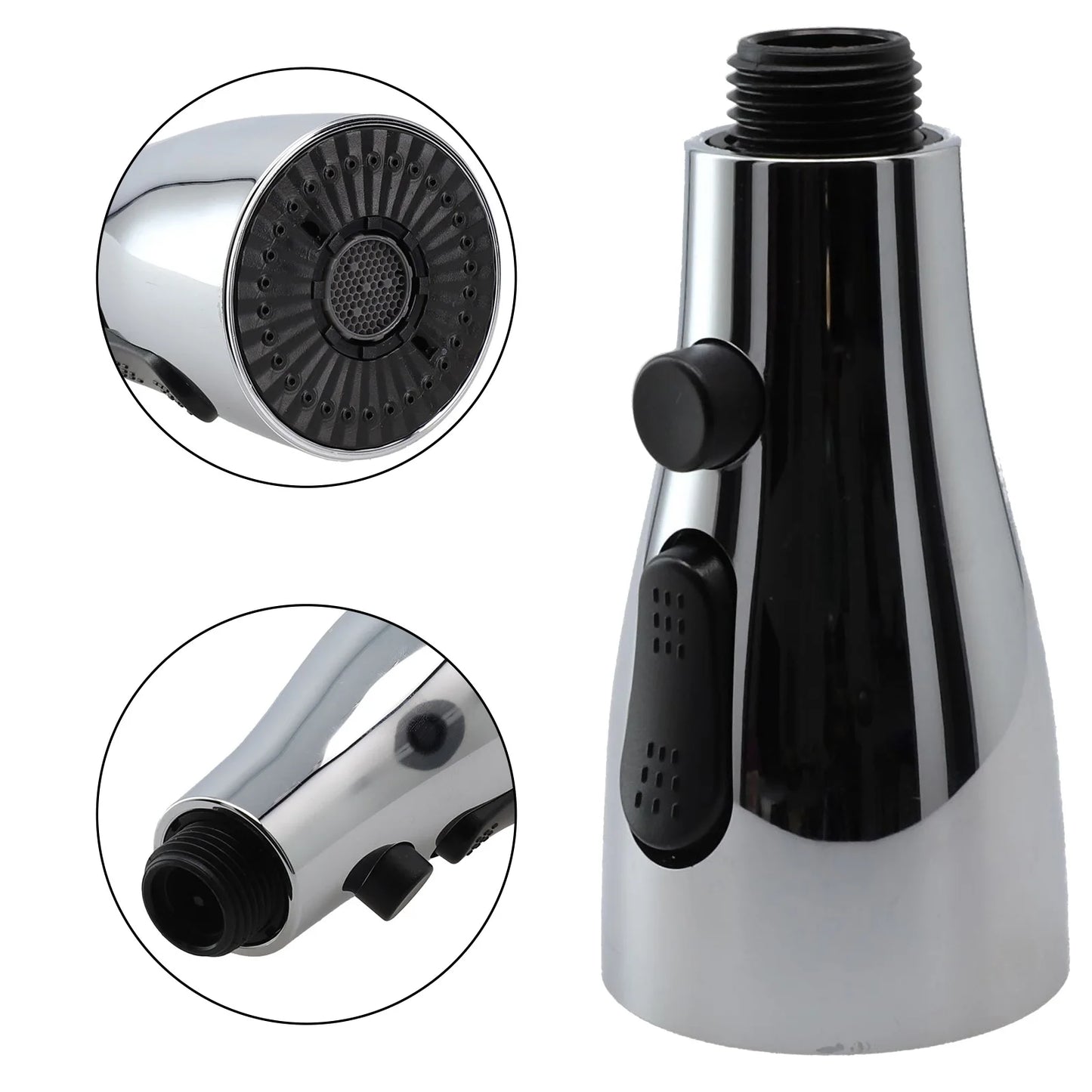 Kitchen Pull Out Faucet  Nozzle Water Saving Bathroom Basin Sink Water Faucet Filter Universal  Connection
