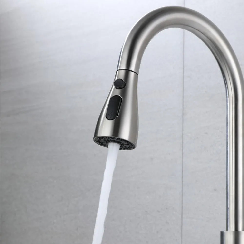 Kitchen Pull Out Faucet  Nozzle Water Saving Bathroom Basin Sink Water Faucet Filter Universal  Connection