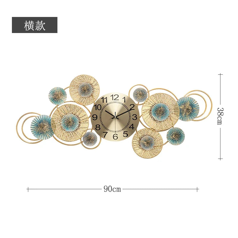 Digital Restaurant Clock Wall Bathroom Aesthetic Metal Wall Art Xenomorph Bedrooms Wall Watch Large Relogio De Parede Home Decor
