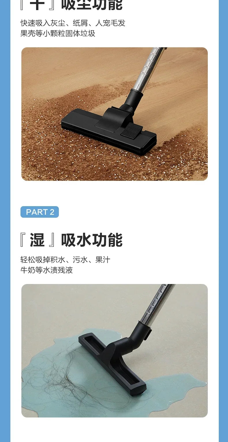 Electric Vacuum Cleaners Haier Vacum Cleaner Machine Home Appliance Water Filtration Vaccum Floor Dust Dry Wet Furniture 220v