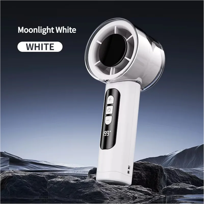 MEET SUN 199 Speed High-speed Handheld Electric Fan with USB Mini Portable Charging Small Fan Desktop Small Electric Fan