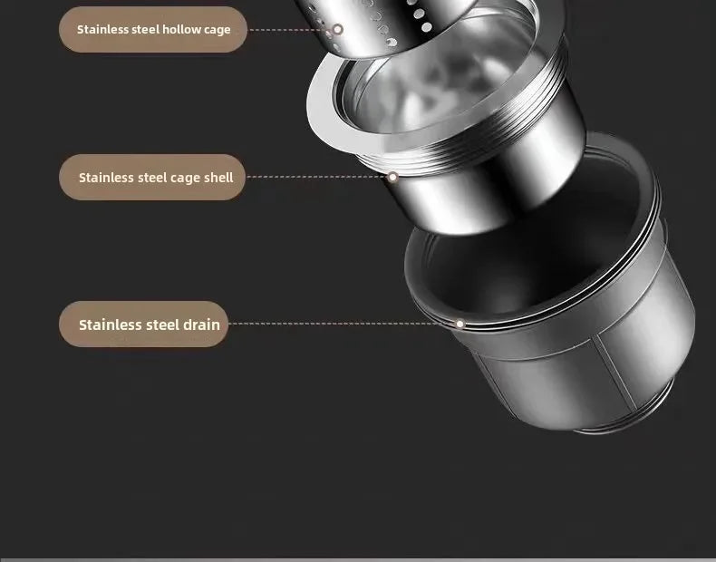 Thickened 304 Sink Stainless Steel Sink Single Vegetable Basin Dishwasher Table Stainless Steel Kitchen Accessories Basin Large