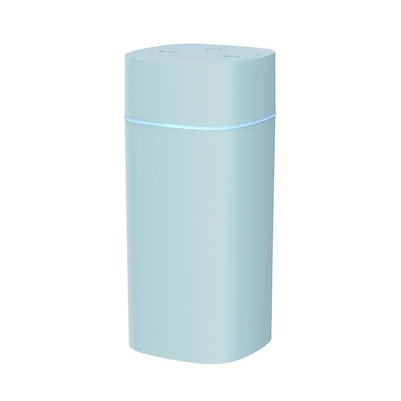 600ML Luminous Air Humidifier Double Spray Port Essential Oil Aromatherapy Humificador Cool Mist Maker Purify for Home Office