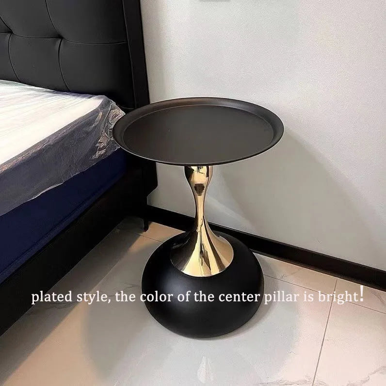 Coffee Table for Living Room Mermaid Style Side Table Nordic Balcony Household Round Table Home Decoration Garden Supplies