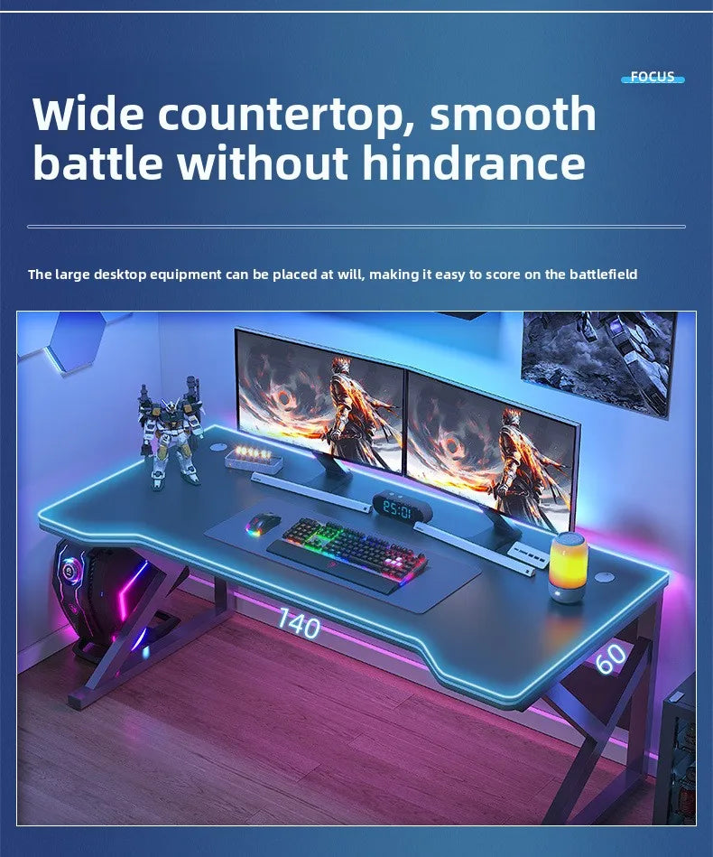 Computer desk Home desk Student learning writing desk Simple game e-sports table Workbench desk