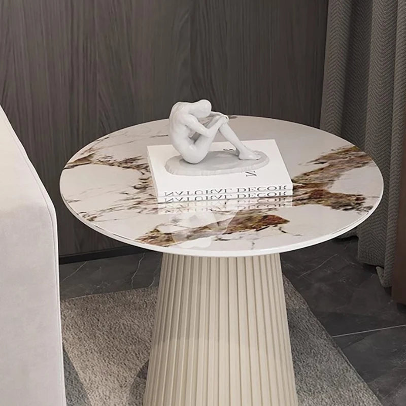 Designer White Coffee Table Round Kitchen Home Unique Coffee Tables Living Room Nordic Tavolino Da Salotto Furniture Decoration