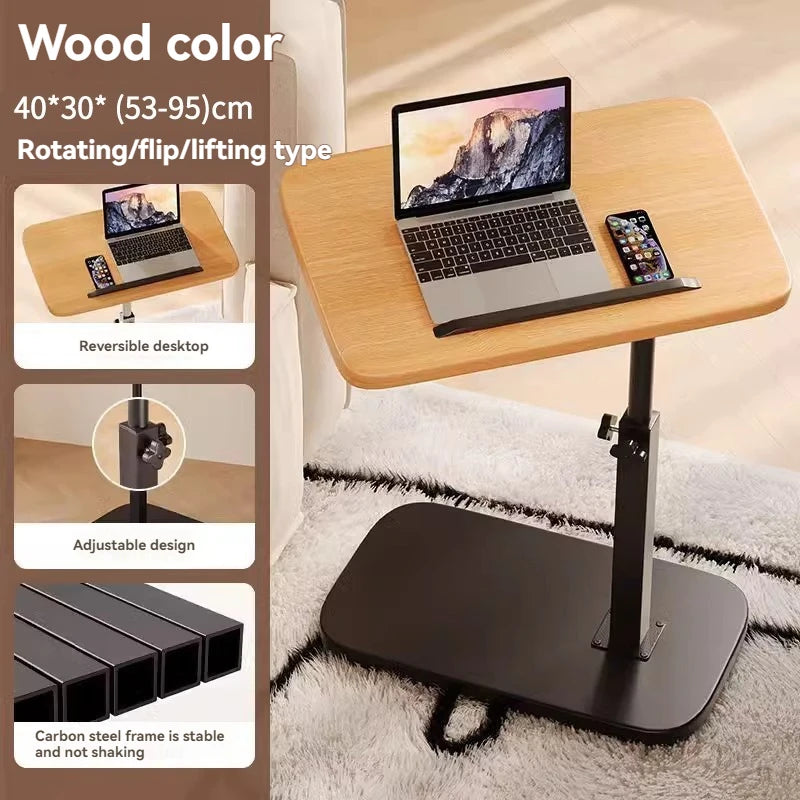 Mobile lifting coffee table, modern and simple household living room, sofa side table, tea table, bedside computer table