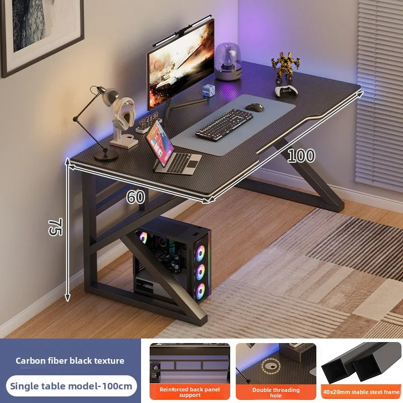Computer desk Home desk Student learning writing desk Simple game e-sports table Workbench desk