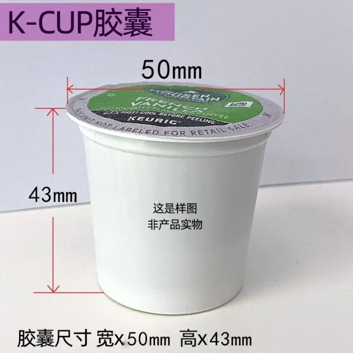 Electric Coffee Maker Convenient Capsule Ground Coffee Brewer Travel Camping Coffee Maker for Ground Coffee and KCUP Capsules