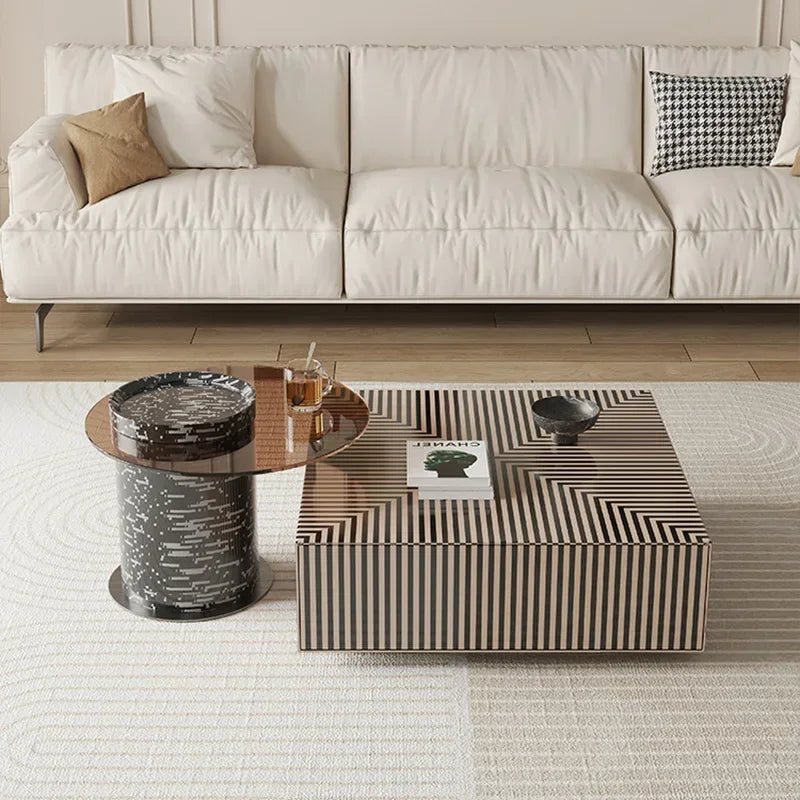 Designer Luxury Coffee Tables Living Room Magazine Organizer Nordic Gold Coffee Table Hallway Muebles De La Sala Home Furniture