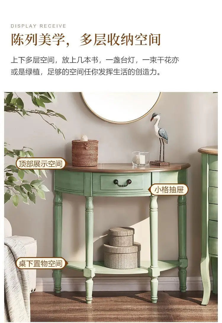 Classic Beauty Console Table Storage Drawer Design Premium Console Table Luxury Trendy Woonkamer Tafel Living Room Furniture