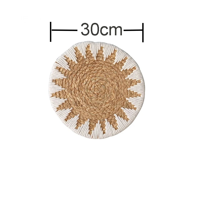 Straw Wall Decorations Wall Decorations Thatch Woven Wall Decorations Moroccan Style Decorations Bedside Hangings