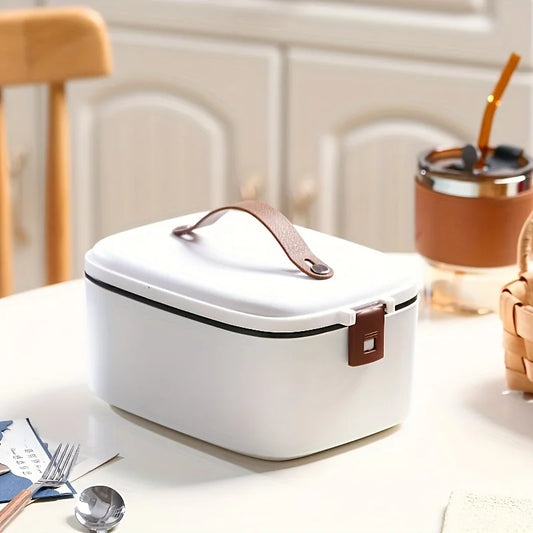 1.8L Electric Lunchbox Food Heater Car And Home Use Portable Lunch Heater  Stainless Steel Portable Food Warmer,