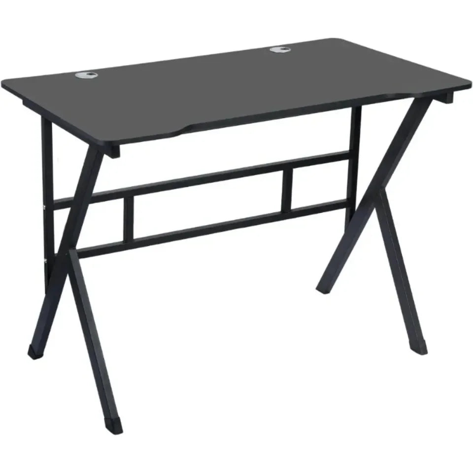 Esports Gaming Table Modern Luxury Iron Computer Desks Large Capacity Stable Structure Computer Table Simple Bedroom Office Desk