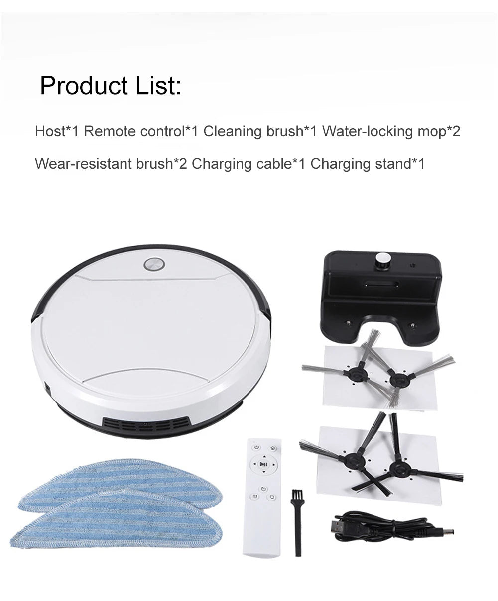 New Robot Vacuum Cleaner Automatic Charging Aspiration Drag Intelligent Home Appliance Sweeping Robot Planning Electric Sweeper
