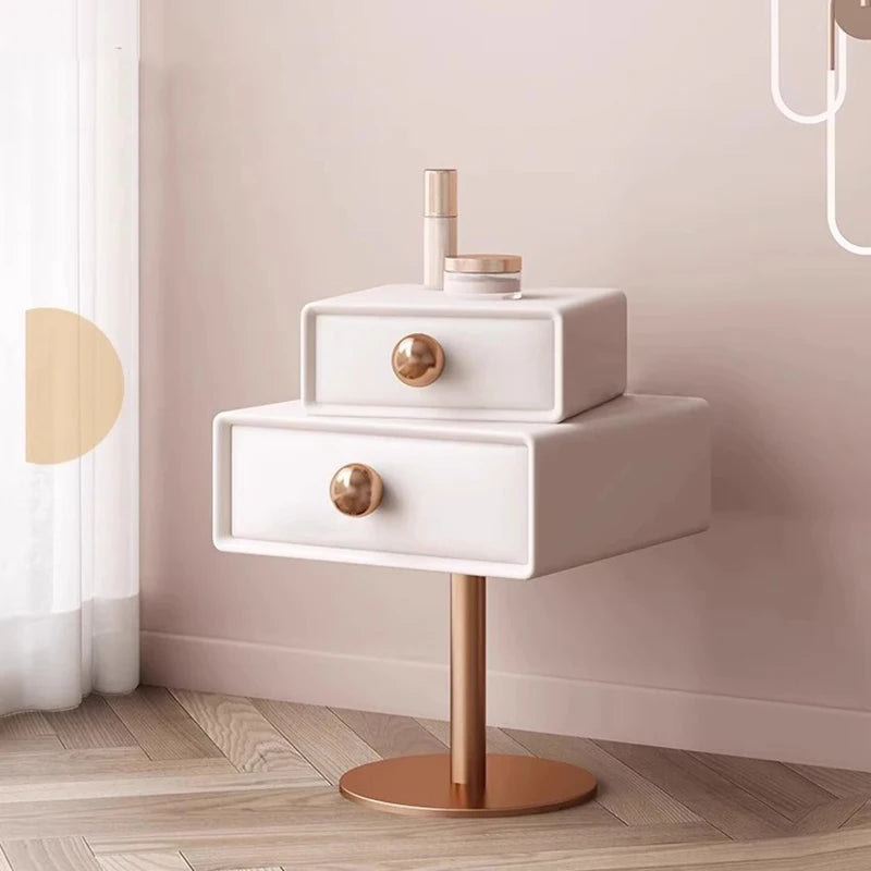 Modern Night Table Simple Luxury Modern Bedside Table Aesthetic Storage Mesa De Cabeceira Para Quarto Bedroom Furniture
