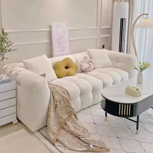 White European Living Room Sofa Filler Large Corduroy Bedroom Living Room Sofas Nordic Modern Salas Comprimidas Home Furniture