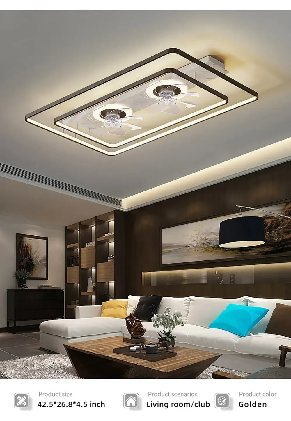 New Home with Remote Control Living Room Fan Light Ceiling Lamp Simple Modern Creative Study Bedroom Fan Lamps and Lanterns
