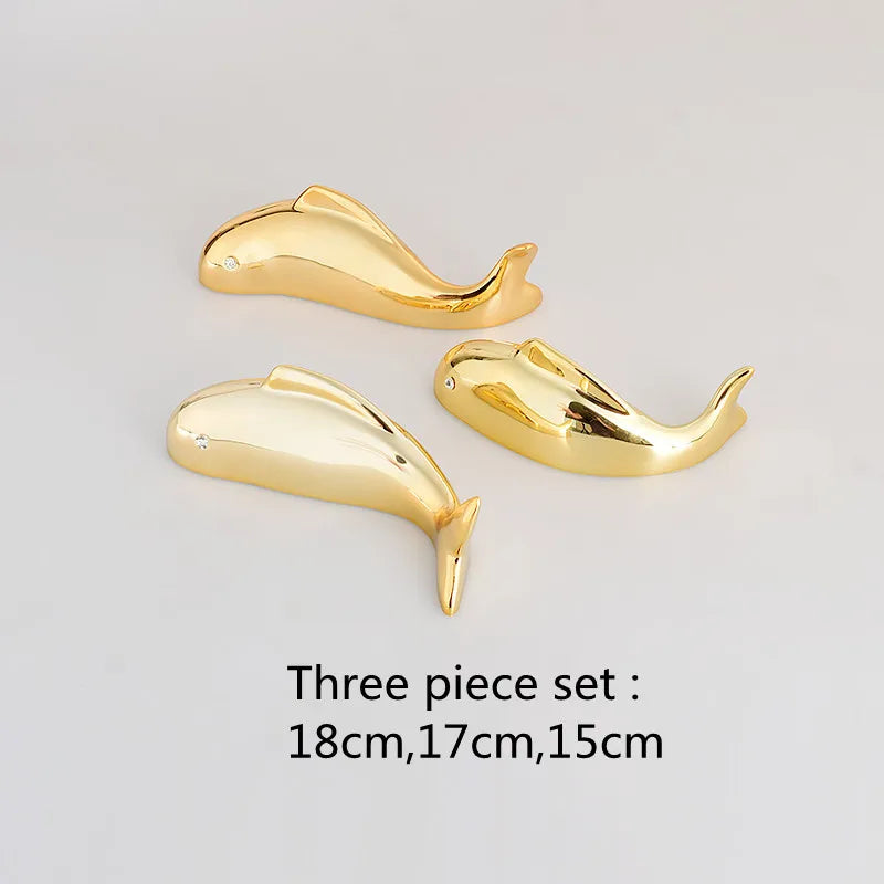 Stereo Resin Background Wall Decoration Carp Fish Lotus Leaf  Gold Wall Pendant Chinese Bionics Home Decoration Accessories