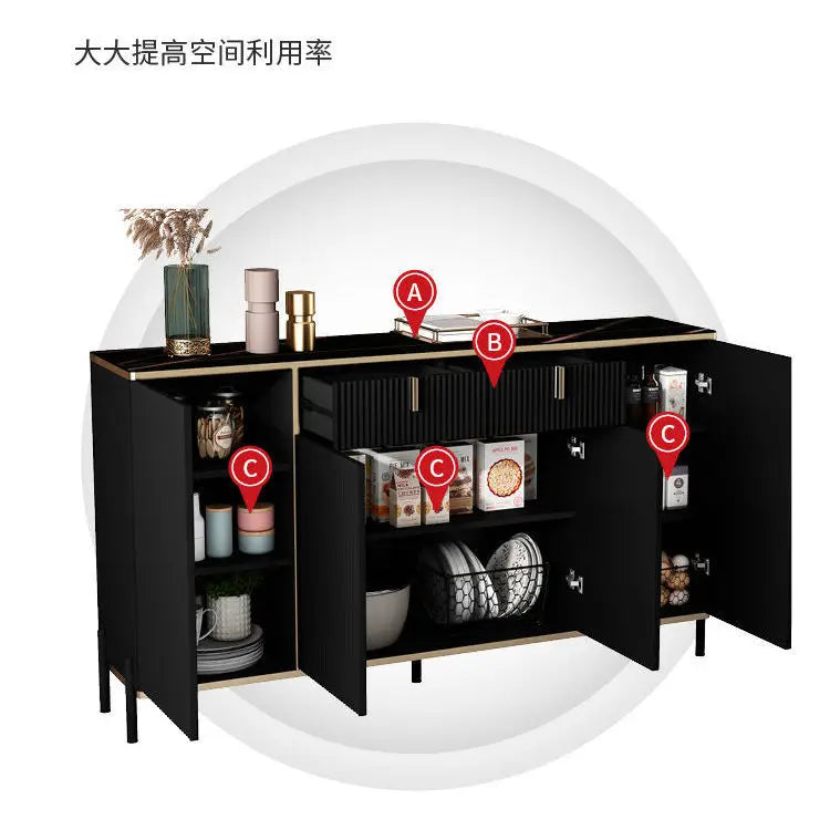 Fashion Modern  Cabinets Living Room Storage Modern Open Space Saving Display Cabinet Trendy Big Vitrina Home Furniture