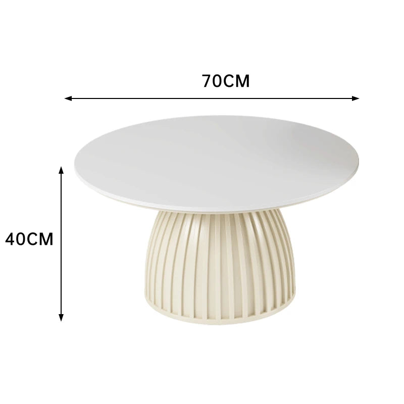 Designer White Coffee Table Round Kitchen Home Unique Coffee Tables Living Room Nordic Tavolino Da Salotto Furniture Decoration