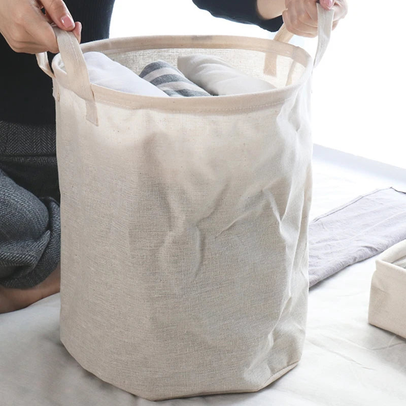 Laundry Baskets Bathroom Dirty Clothes Storage Basket Folding Folding Laundry Clothes Hamper Bag Waterproof Home Storage Basket