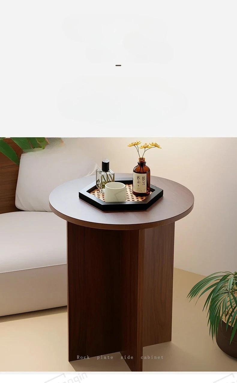 Lounge Retro Bedside Table Small Sofa Side Coffee Round Cafe Sofa Tables Homestay Cabinet Mesa Para Balcon Bedroom Furniture