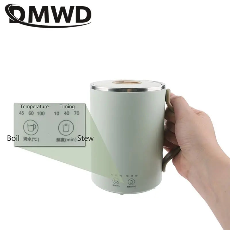 350ml Electric Health Pot Water Kettle Boiler Milk Heater Tea Maker Stew Cup Slow Cooker Office Warmer Porridge Boiling Machine