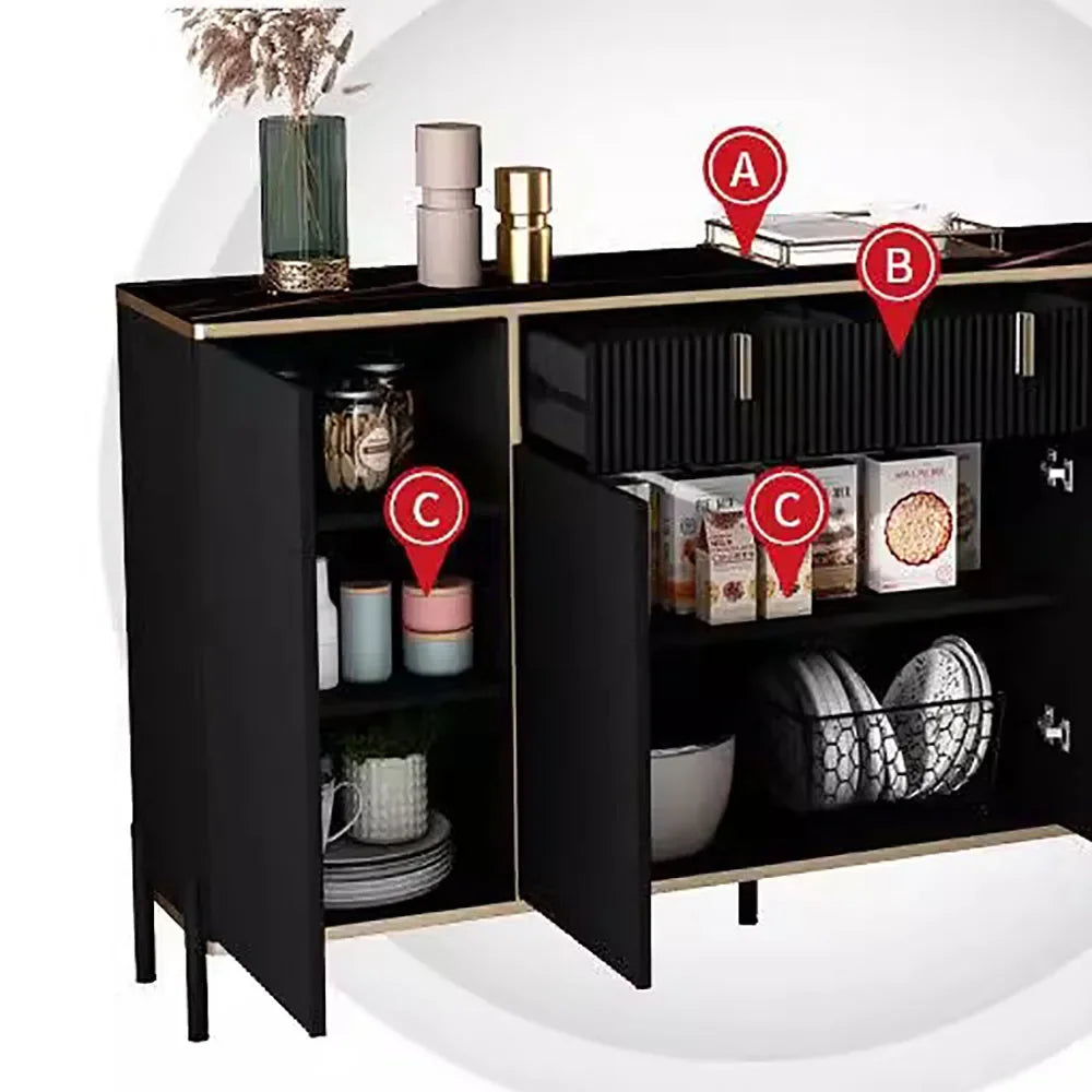 Fashion Modern  Cabinets Living Room Storage Modern Open Space Saving Display Cabinet Trendy Big Vitrina Home Furniture