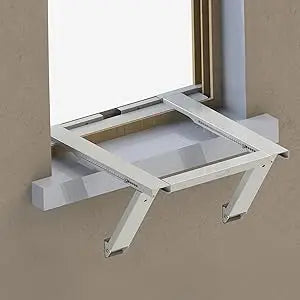 Air Conditioner Bracket - No Tools or Drilling Required - Heavy Duty Steel Holds 200 Pounds - Fits 19.25Hx17.25L Window