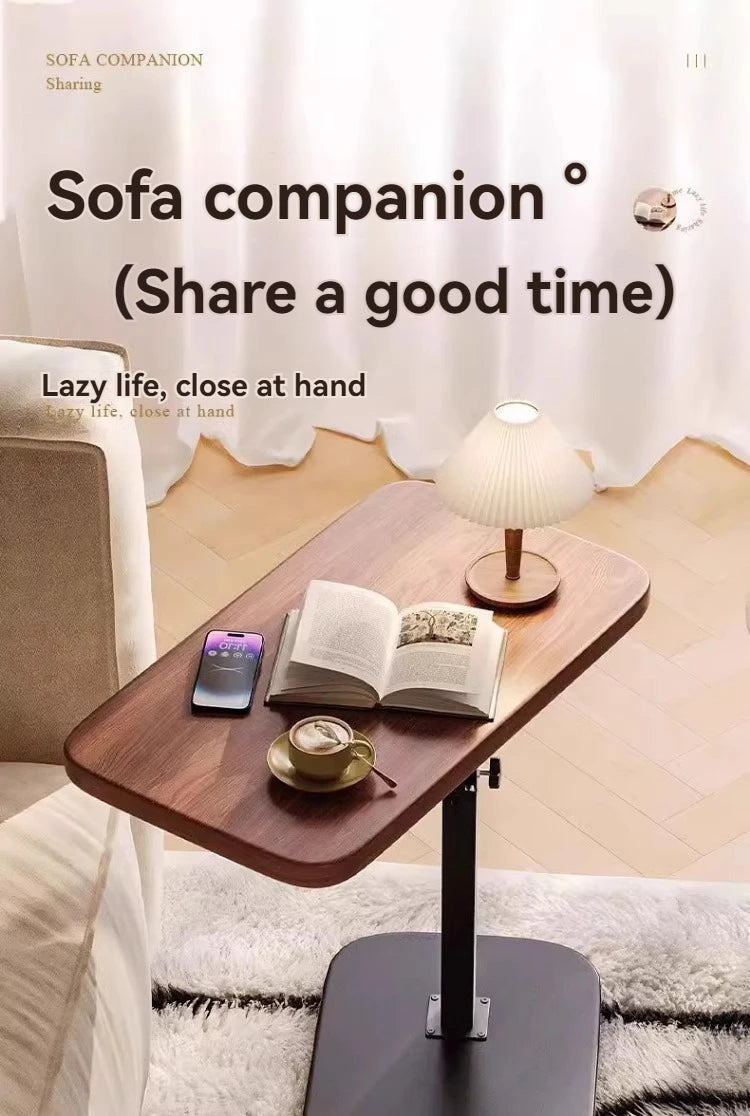 Mobile lifting coffee table, modern and simple household living room, sofa side table, tea table, bedside computer table