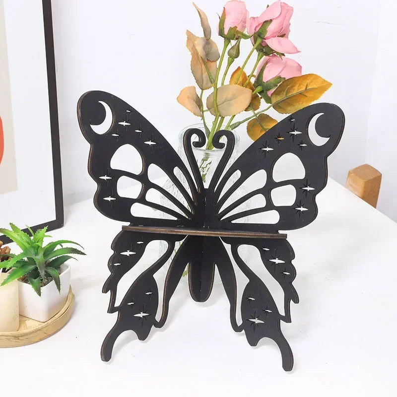 Wall Ornaments Hanging Shelf Butterfly Corner Rack Household Decorations Wooden Handicrafts Gifts Bedroom Bathroom Kitchen Shelf