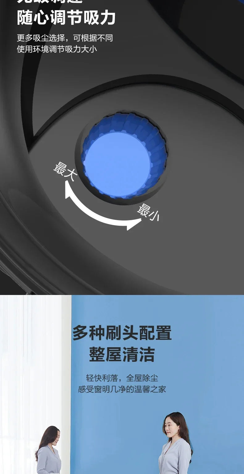 Electric Vacuum Cleaners Haier Vacum Cleaner Machine Home Appliance Water Filtration Vaccum Floor Dust Dry Wet Furniture 220v