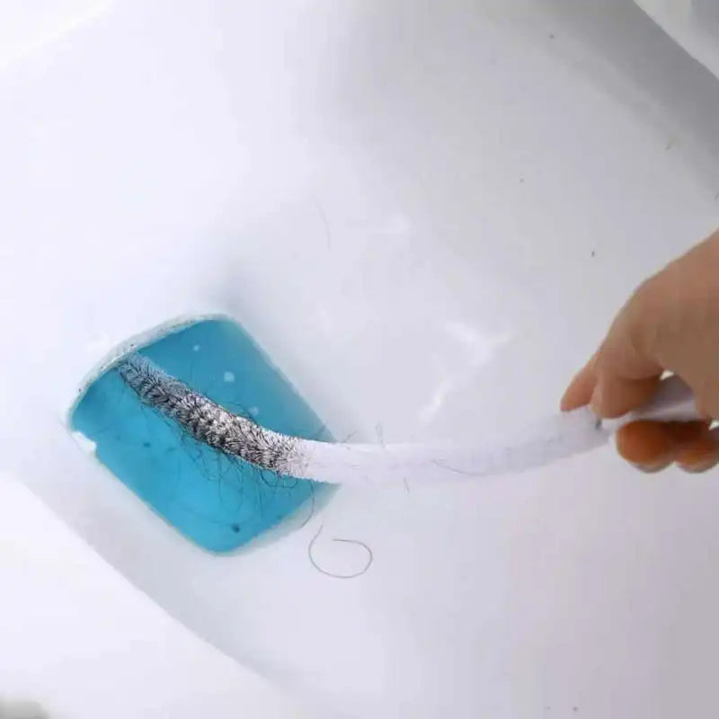 Sink Drain Cleaning Brush Drain Clog Remover Bendable Sink Overflow Sewer Drain Brush For Bathroom Kitchen Clog Remover Tool