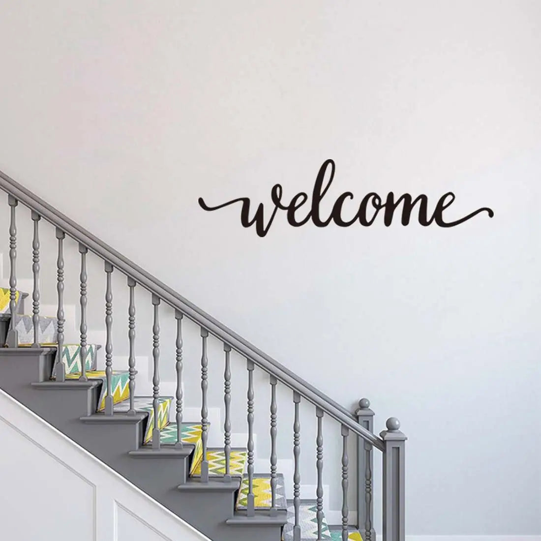 Inspirational Quotes Welcome Wall Art Sticker Motivational Wall Decal for Living Room Bedroom OfficeHome Decorations  DIY